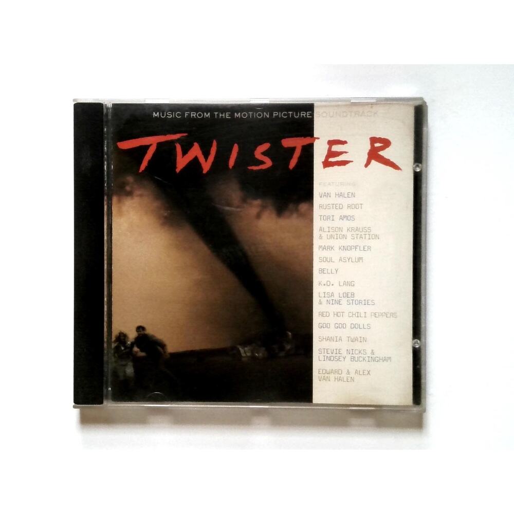 Twister Motion Picture Soundtrack CD - Van Halen, Goo Goo Dolls, Shania Twain